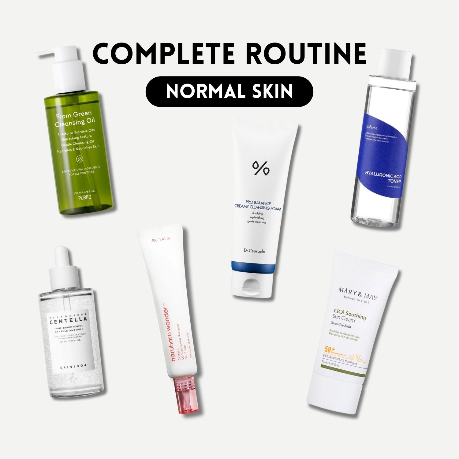 Normal Skin Complete Skincare Routine