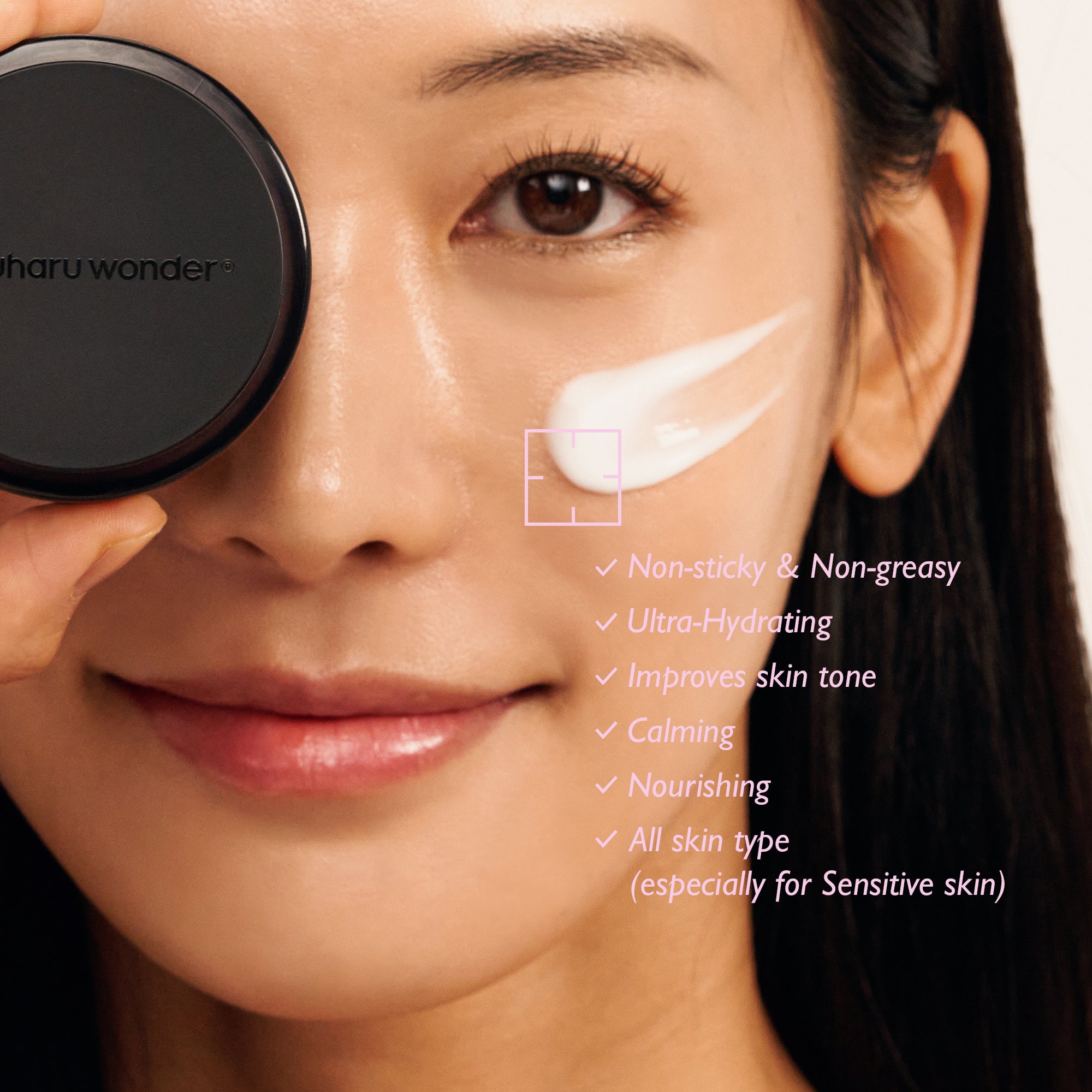 [haruharuwonder] Black Rice 10 Hyaluronic Cream 50ml (Unscented)