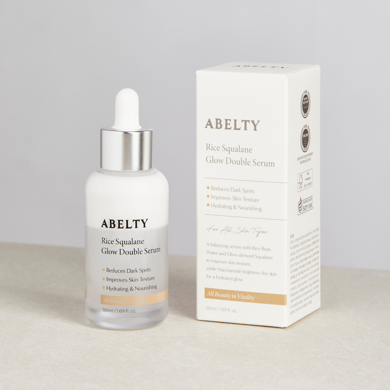 [Abelty] Rice Squalane Glow Double Serum 50ml