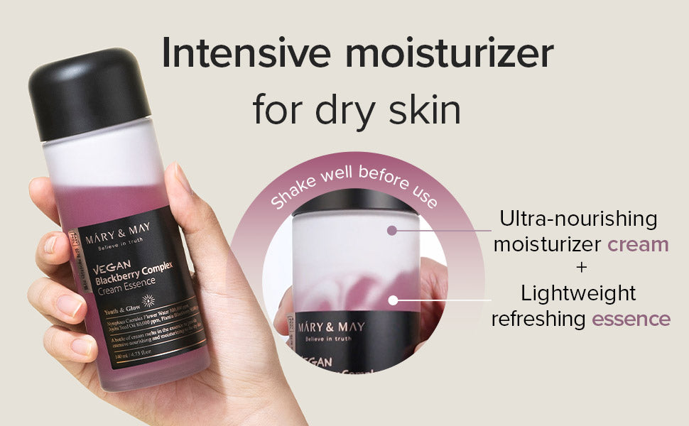 [Mary&May] Vegan Blackberry Complex Cream Essence 30ml [Miniature]