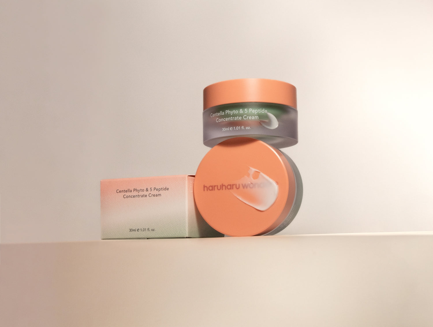 [haruharuwonder] Centella Phyto & 5 Peptide Concentrate Cream 30ml