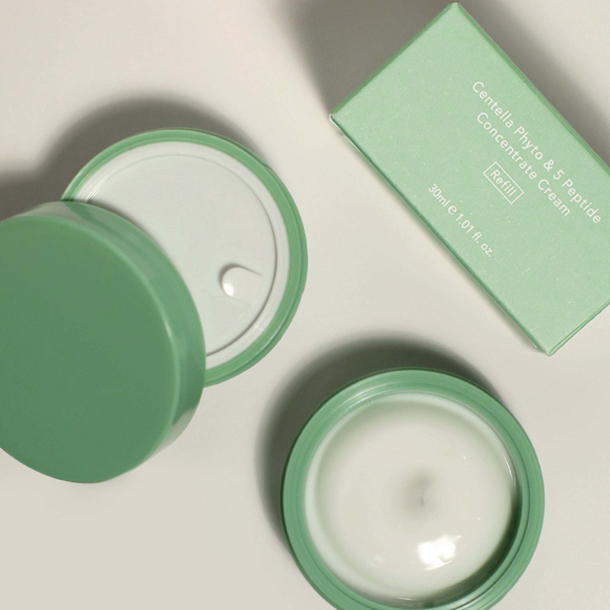 [haruharuwonder] Centella Phyto & 5 Peptide Concentrate Cream 30ml + Refill 30ml