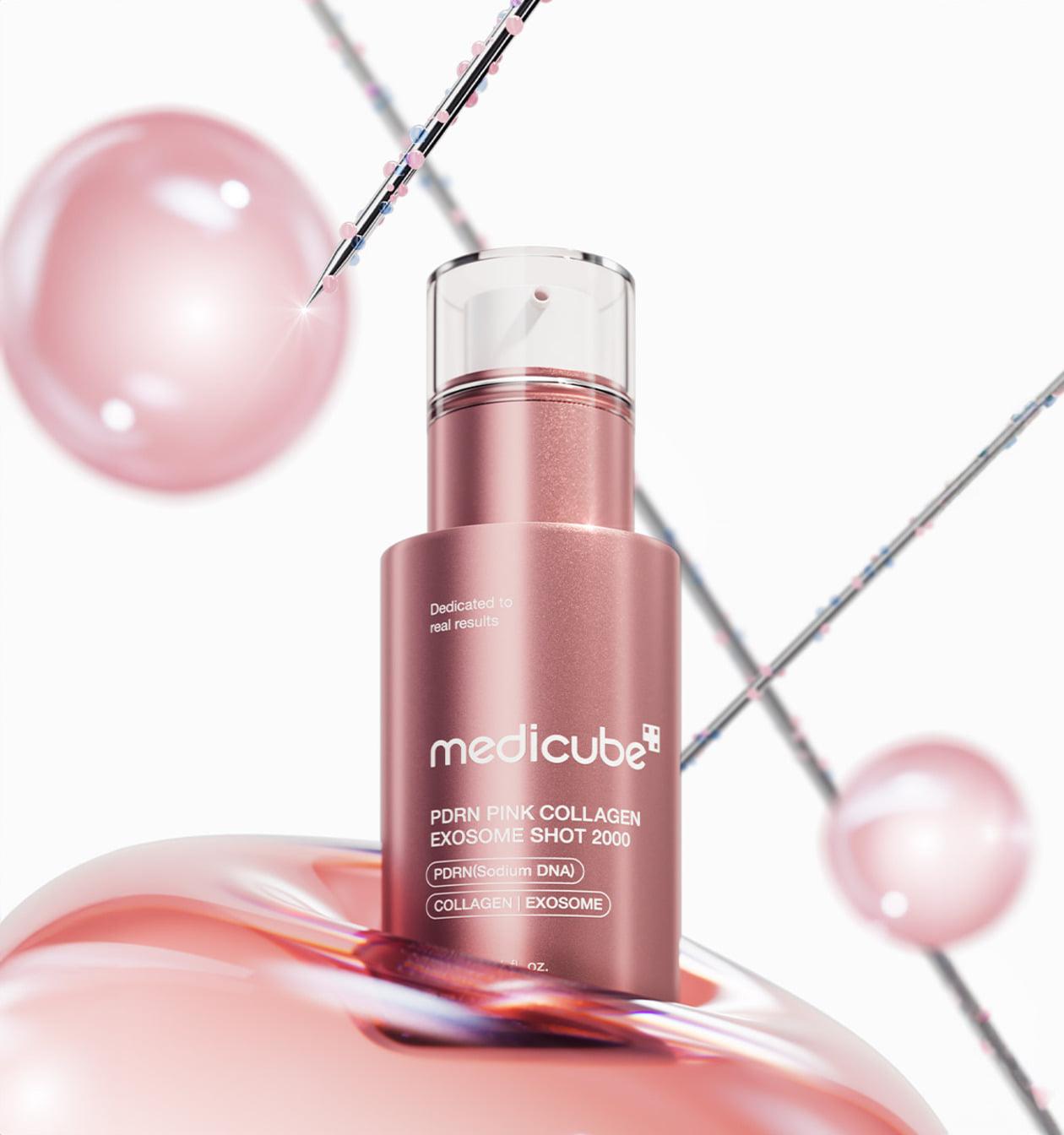 [Medicube] Ampolla PDRN Pink Collagen exosome shot 2000 30ml