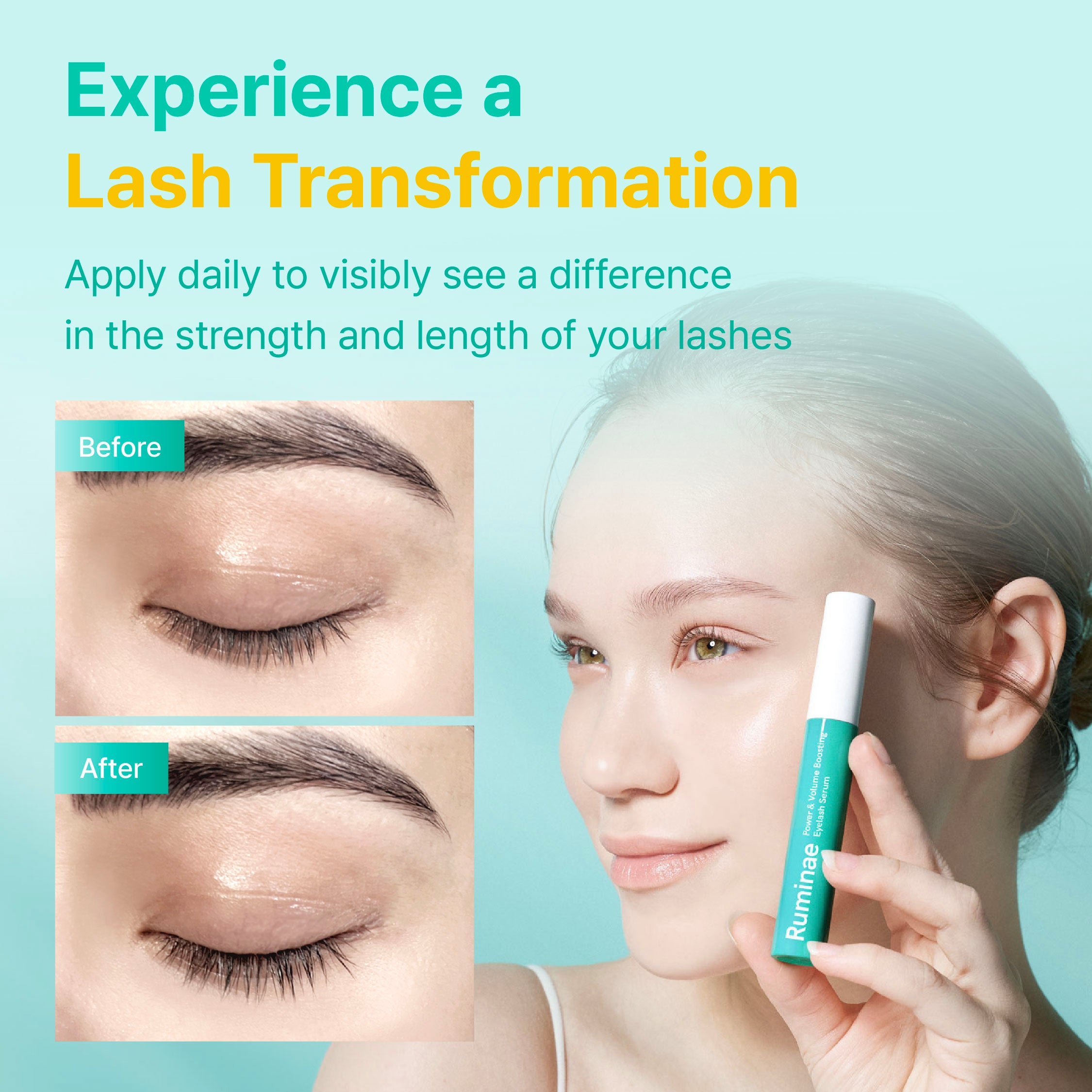 [Ruminae] Power & Volume Boosting Eyelash Serum 10ml