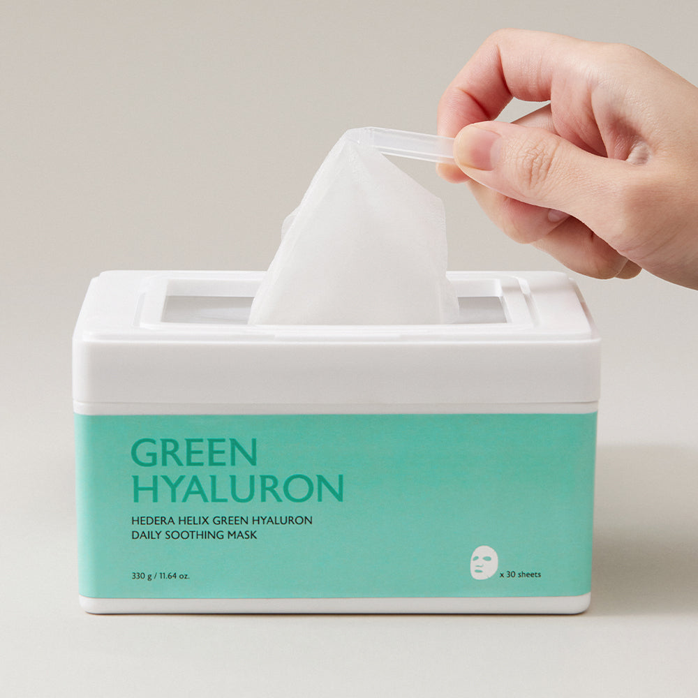 [milktouch] Hedera Helix Green Hyaluron Daily Soothing Mask 30 pcs
