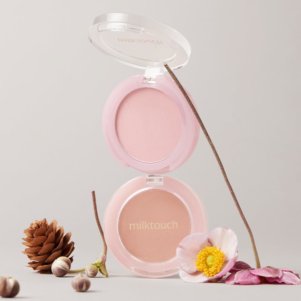 [milktouch] Tone-On Blusher # 01Toasted Nuts 3g