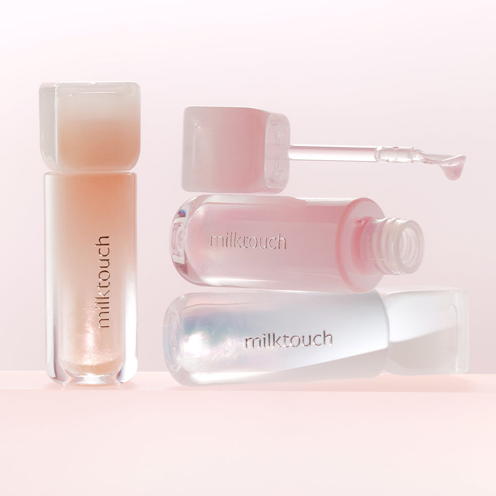 [milktouch] Dew Stain Sheer Aurora Gloss #01 Honey Dew 4g