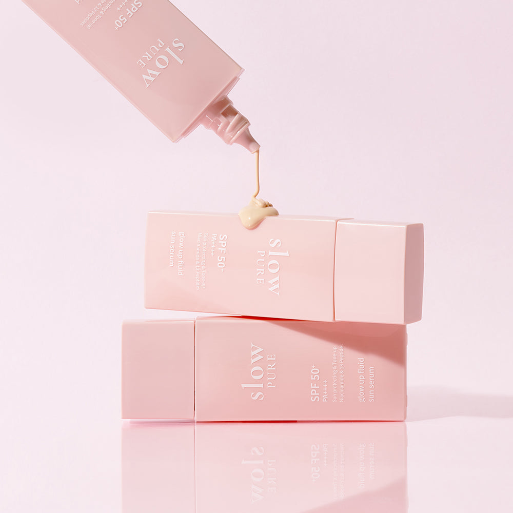 [slowpure] glow up fluid sun serum SPF50+ PA++++ 50ml