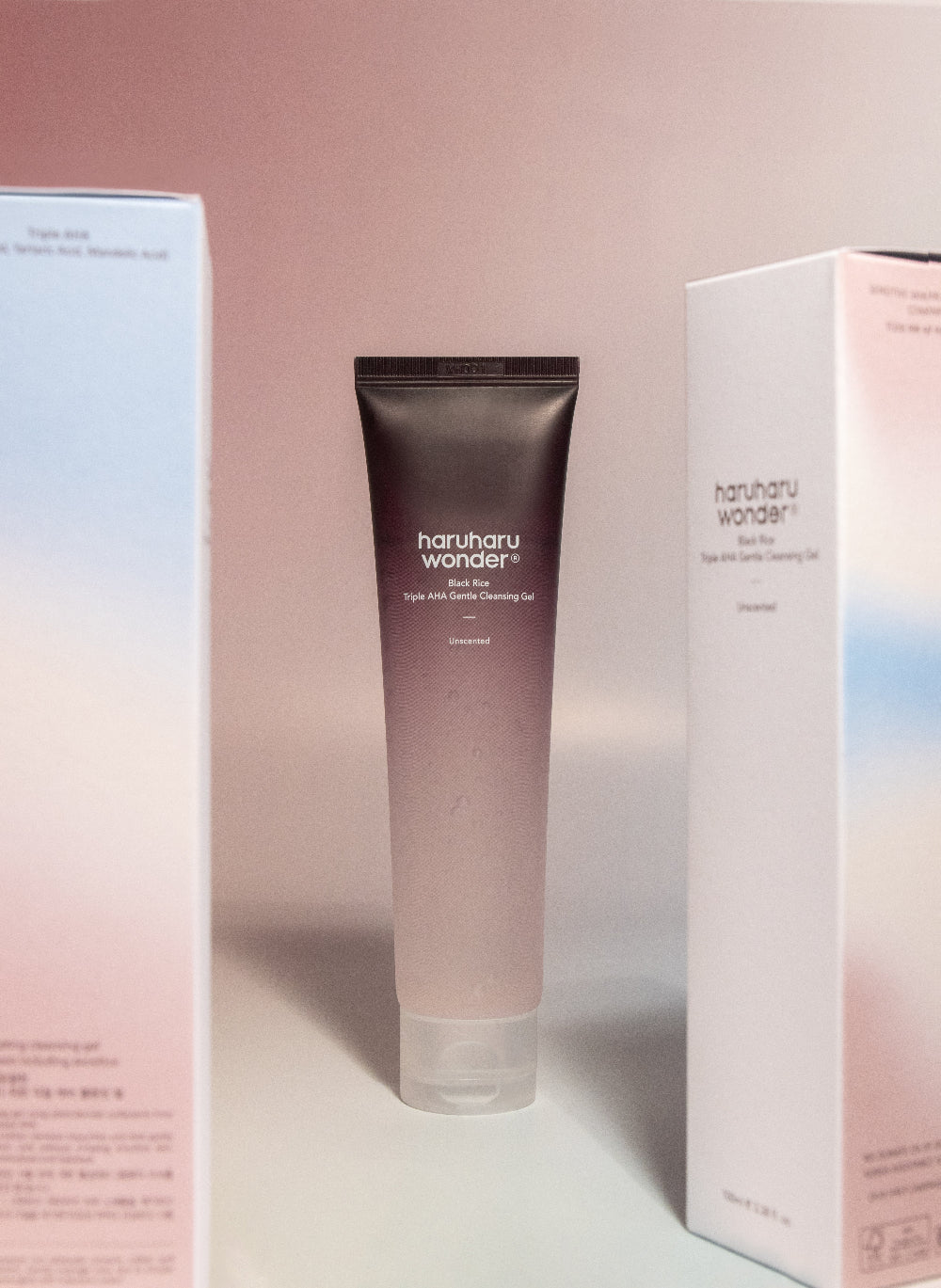 [haruharuwonder] Black Rice Triple AHA Gentle Cleansing Gel Unscented 100ml