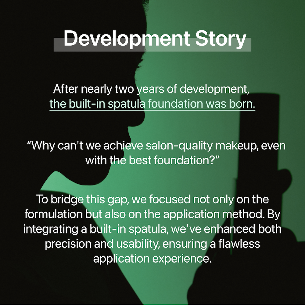 [ENTROPY] Organza Fit Spatula Foundation