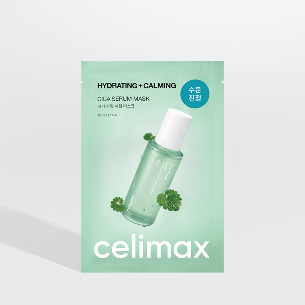 [celimax] The Real Cica Calming Serum Mask - 2 Size