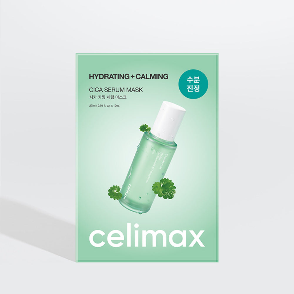 [celimax] The Real Cica Calming Serum Mask - 2 Size