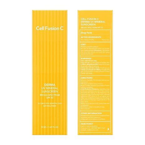 [CellfusionC] Derma UV Mineral Sunscreen 50ml OTC