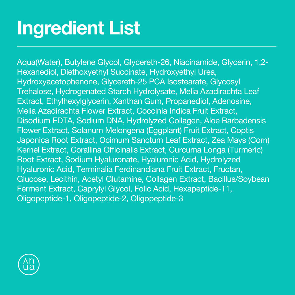 [anua] PDRN 100 Hyaluronic Acid Glow Pad 180ml 60ea