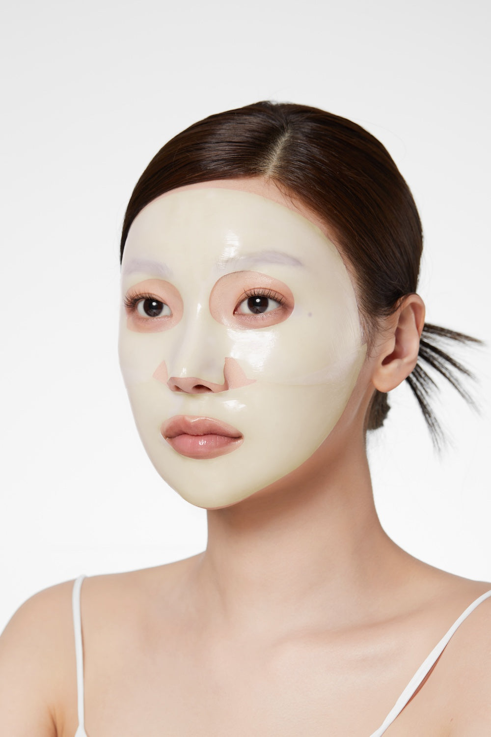 [Medicube] Mascarilla de gel iluminadora de cúrcuma y ácido kójico 4 unidades