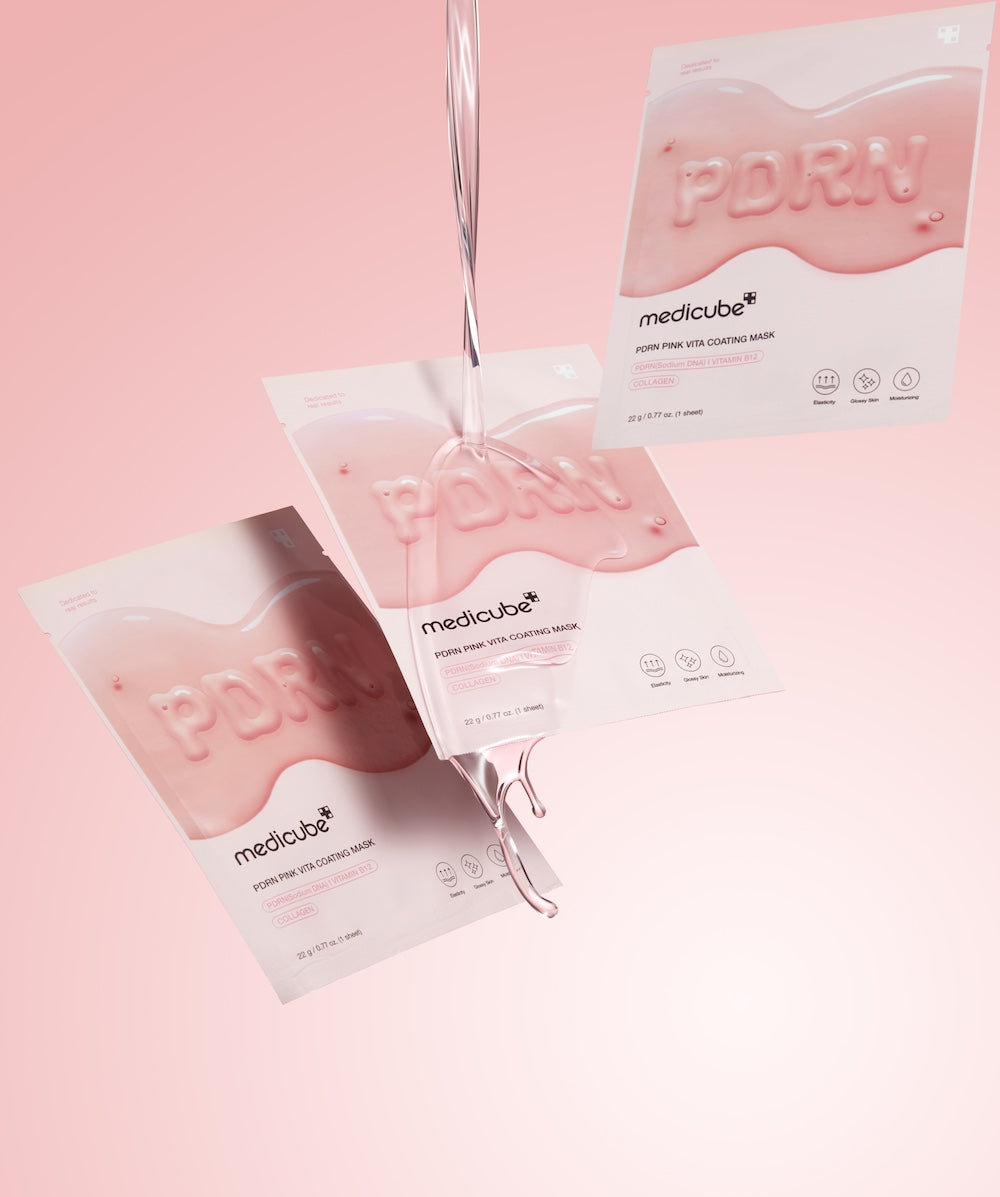 [Medicube] PDRN Pink Vita Coating Mask - 2 Size