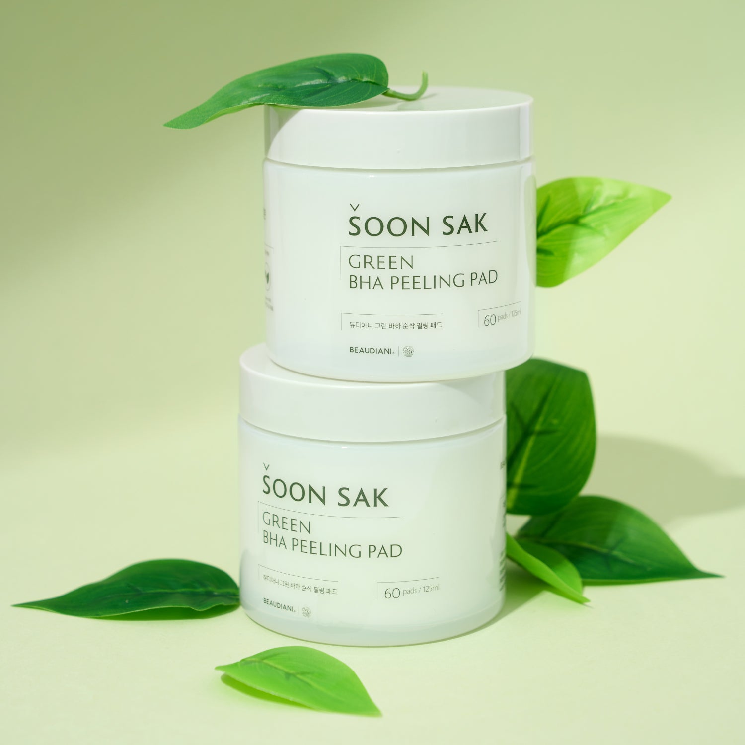 [Beaudiani] Green BHA Soon Sak Peeling Pad 60ea