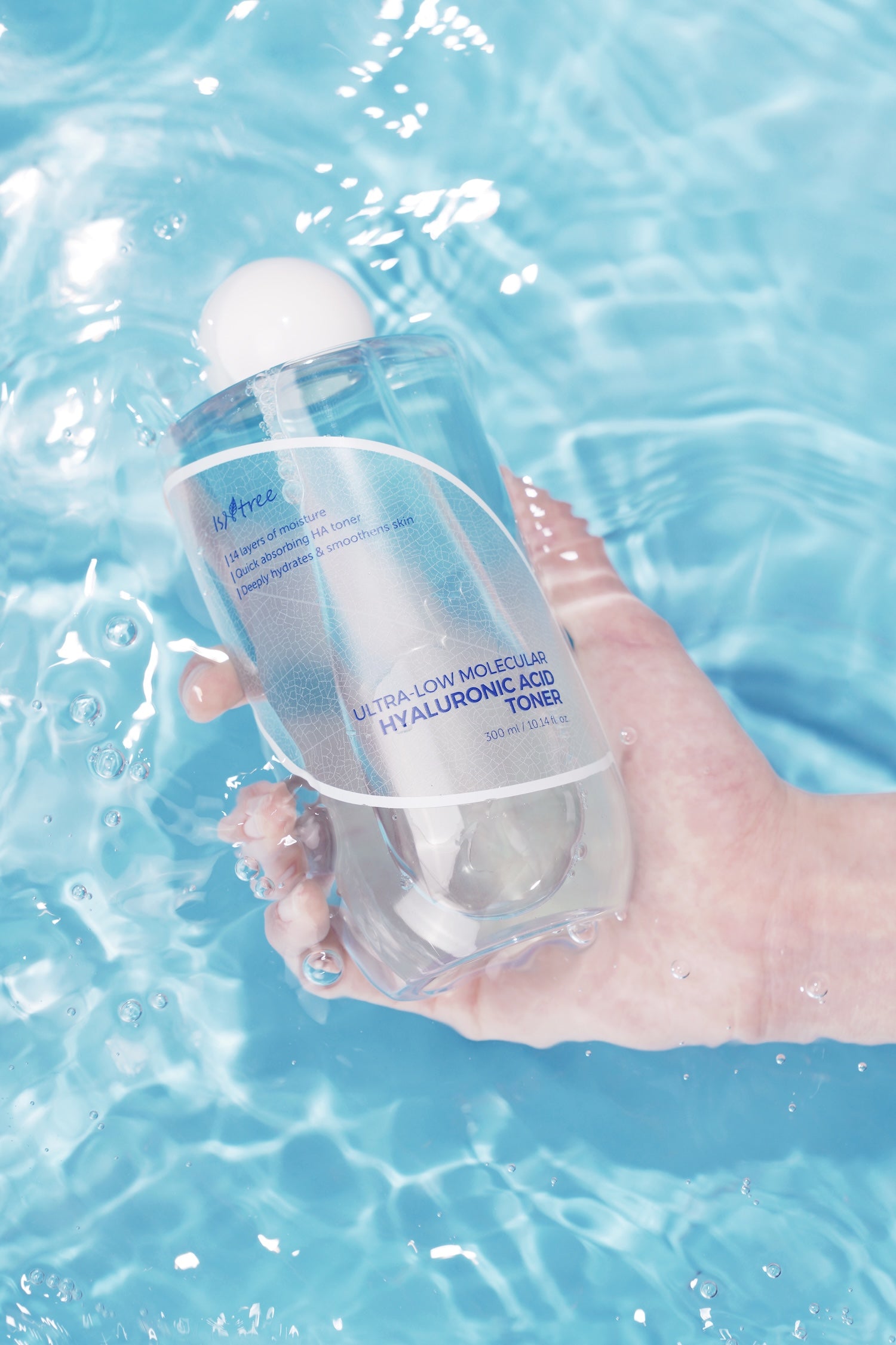 [Isntree] Ultra-Low Molecular Hyaluronic Acid Toner 300ml