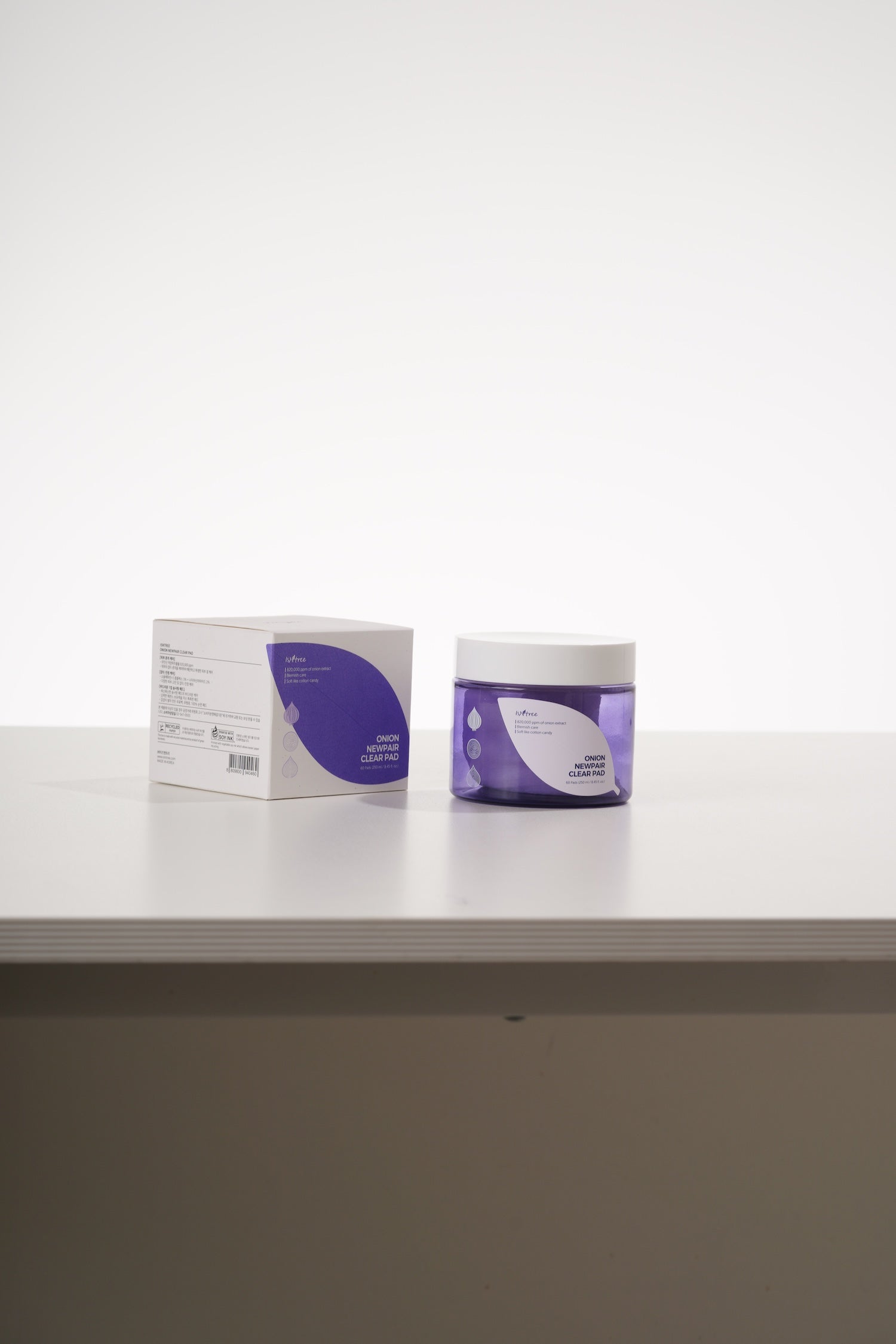 [Isntree] Onion Newpair Clear Pad 250ml*60ea