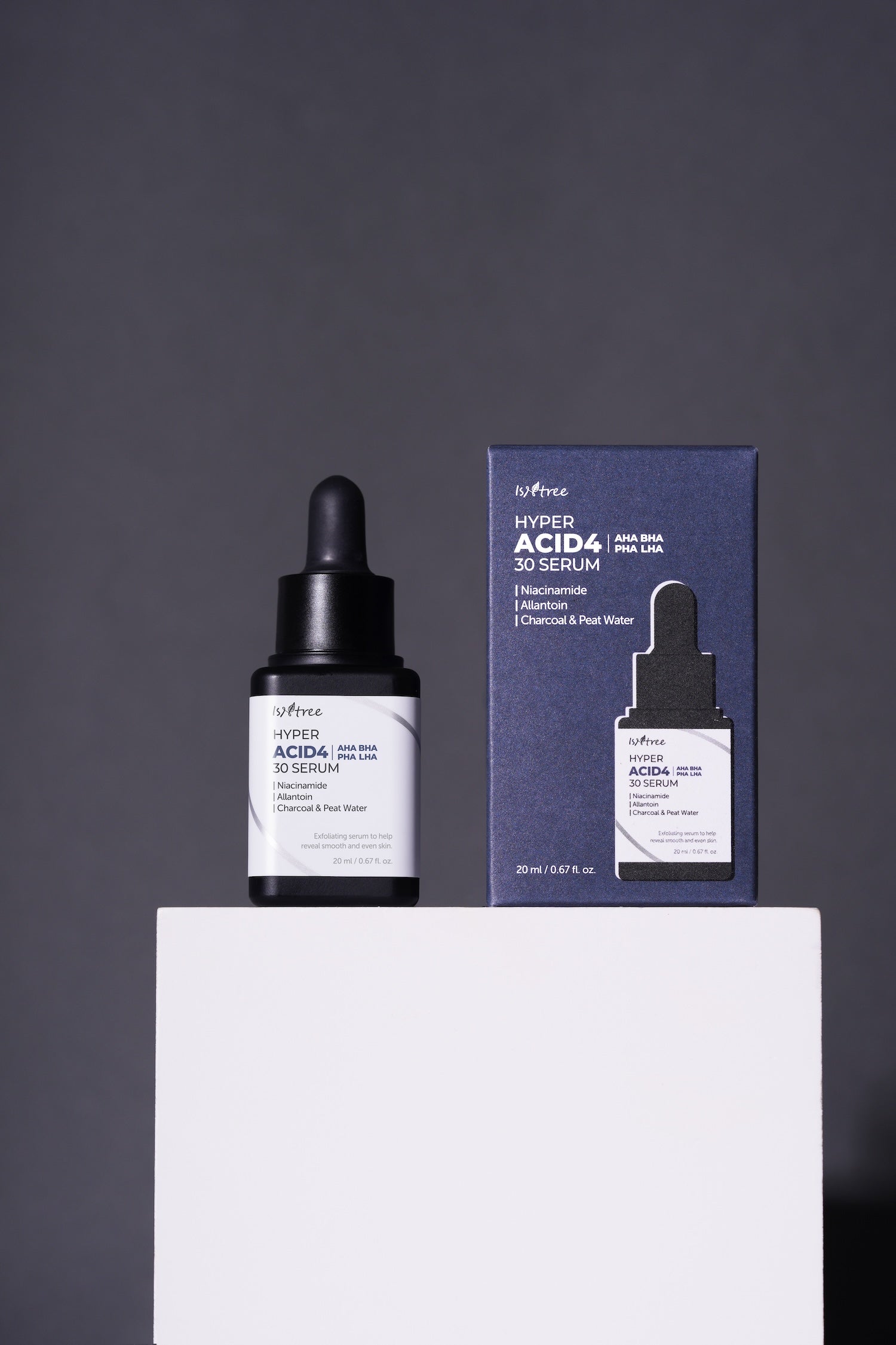[Isntree] Hyper Acid4 AHA BHA PHA LHA 30 Serum 20ml