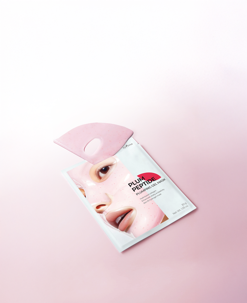 [Isntree] Plum Peptide Plumping Gel Mask 30g*4ea