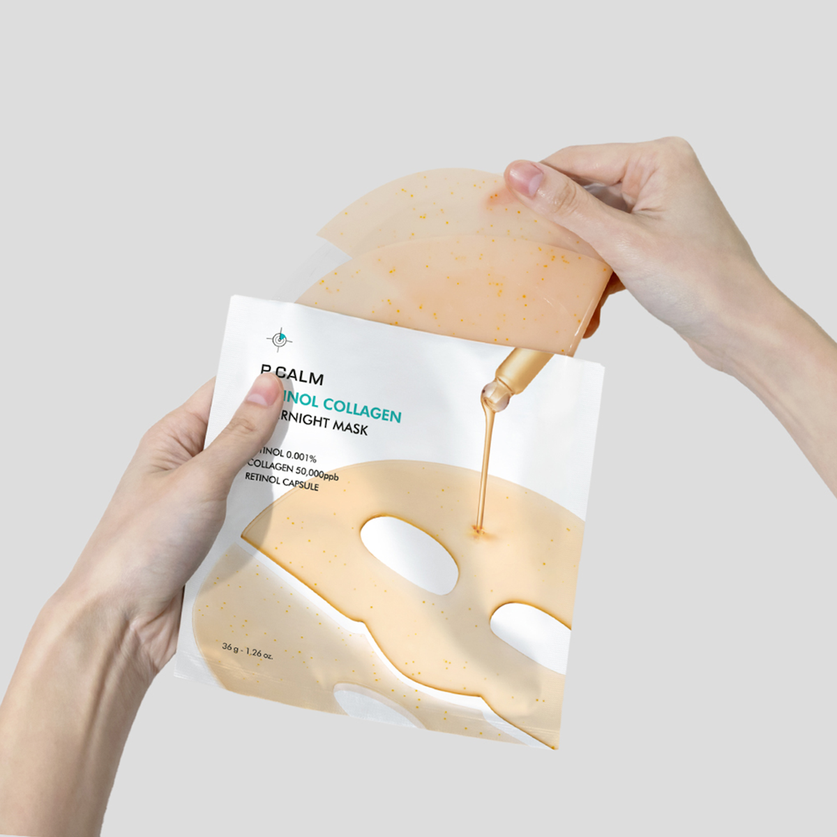 [P.CALM] Retinol Collagen Overnight Mask 36g*4