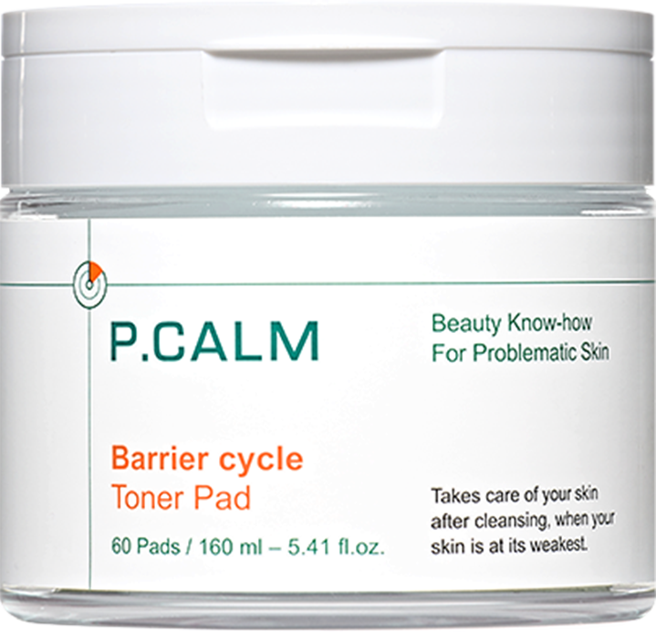 [P.CALM] Barrier Cycle Toner Pad 160ml