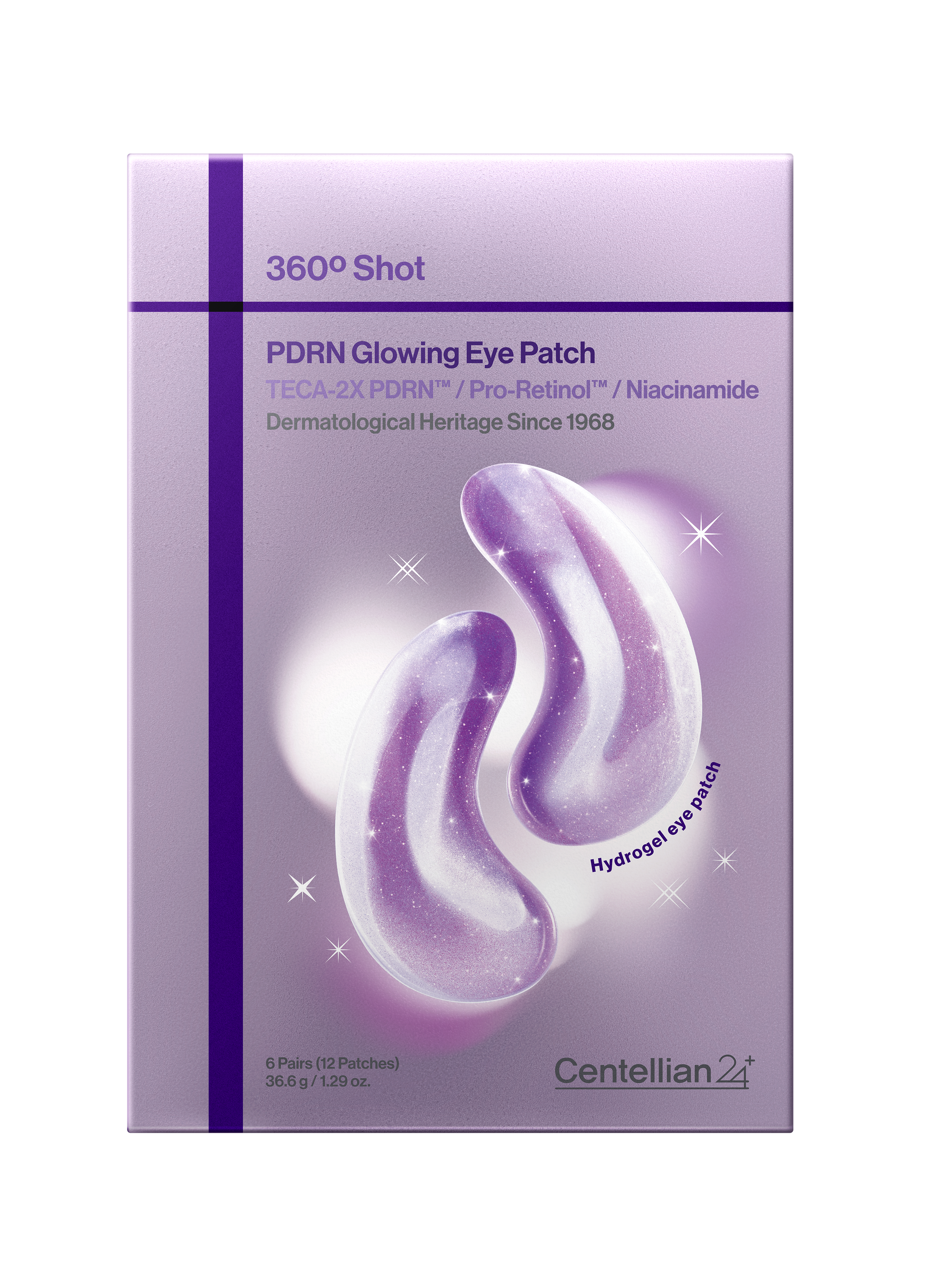 [Centellian24] 360º Shot PDRN glowing eye patch 6 pairs*