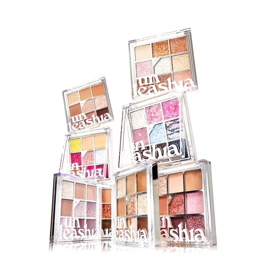 [Unleashia] Glitterpedia Eye Palette 6.2g - 6 Shades_MX