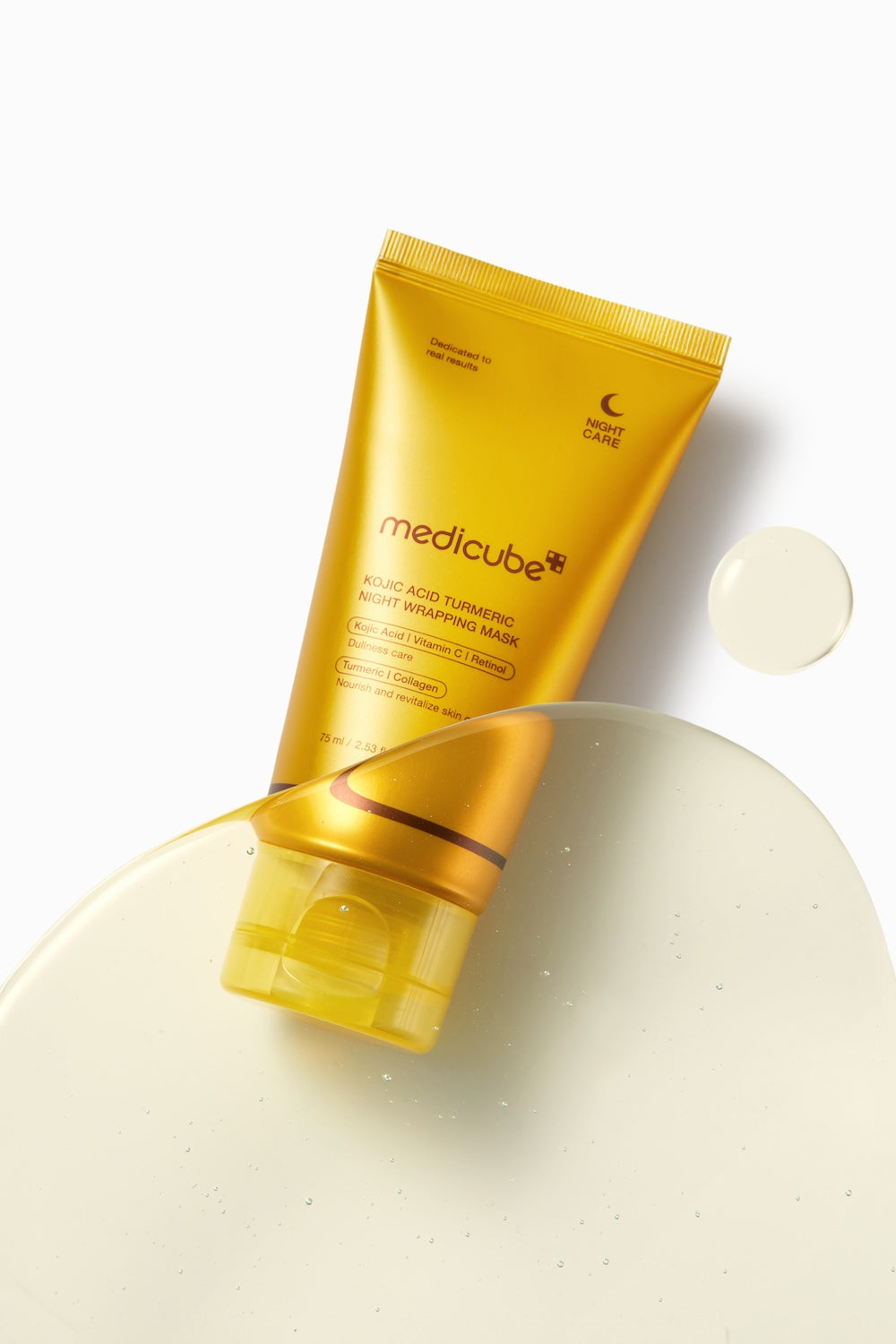 [Medicube] Mascarilla Nocturna Envolvente de Cúrcuma y Ácido Kójico 75ml