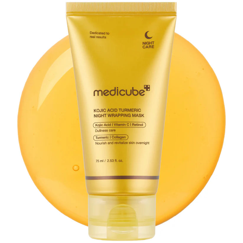 [Medicube] Mascarilla Nocturna Envolvente de Cúrcuma y Ácido Kójico 75ml