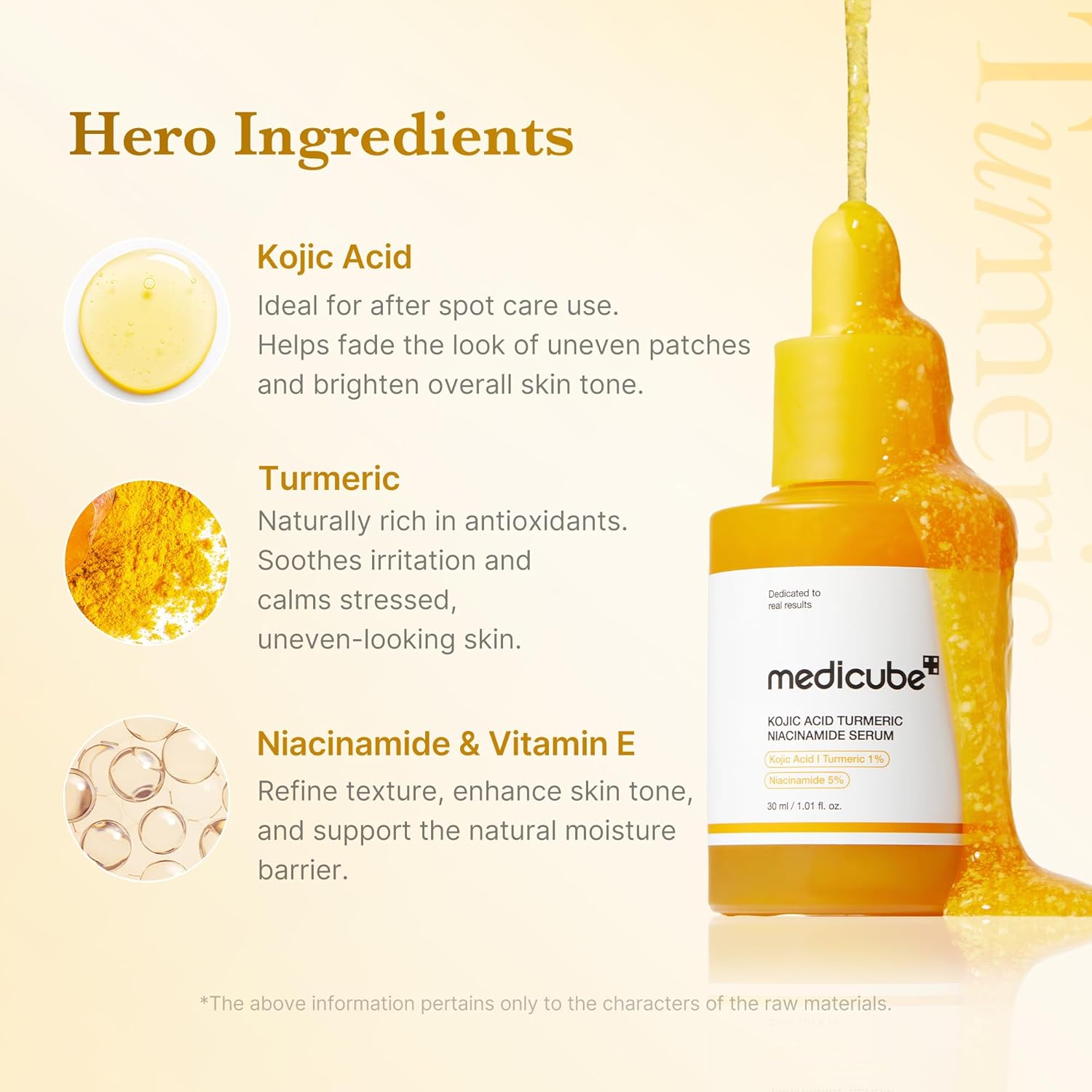[Medicube] Sérum con Ácido Kójico, Cúrcuma y Niacinamida 30ml