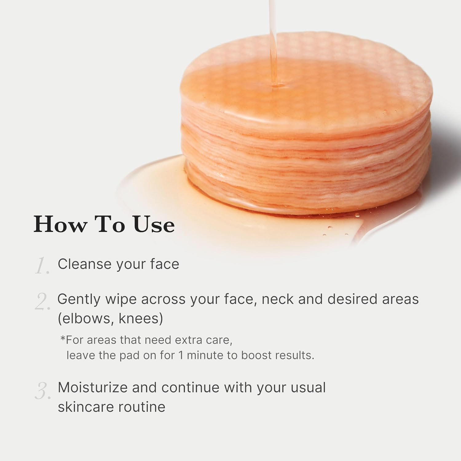 [Medicube] Discos exfoliantes de ácido succínico Red 70 unidades