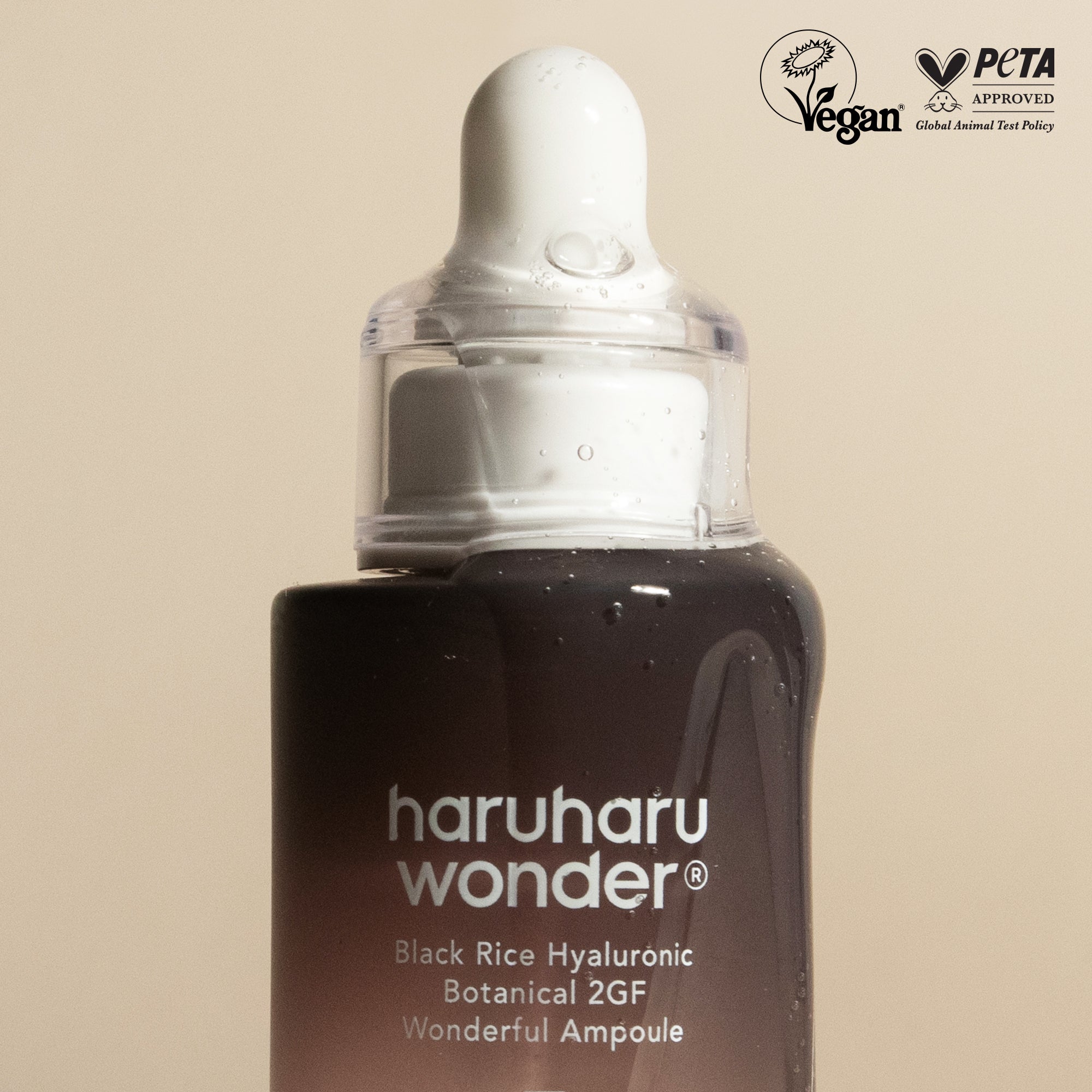 [haruharuwonder] Black Rice Hyaluronic Botanical 2GF Wonderful Ampoule 30ml