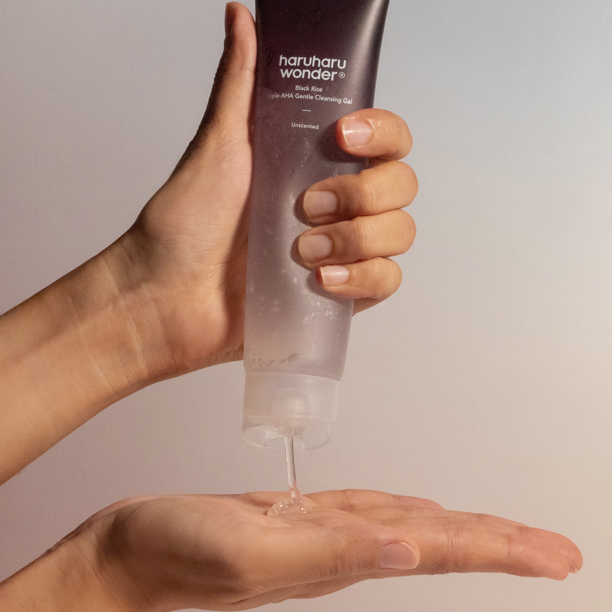 [haruharuwonder] Black Rice Triple AHA Gentle Cleansing Gel Unscented 100ml