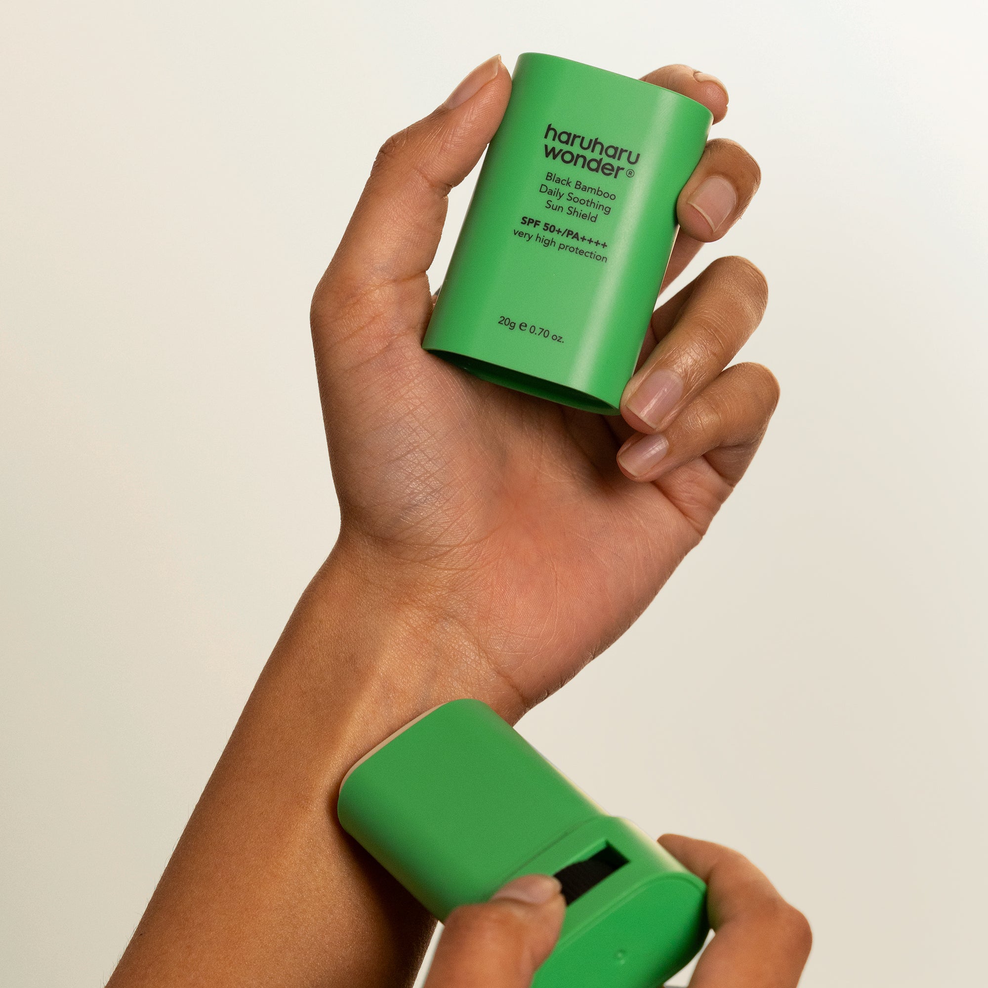 [haruharuwonder] Black Bamboo Daily Soothing Sun Shield  SPF50+ PA++++ 20g
