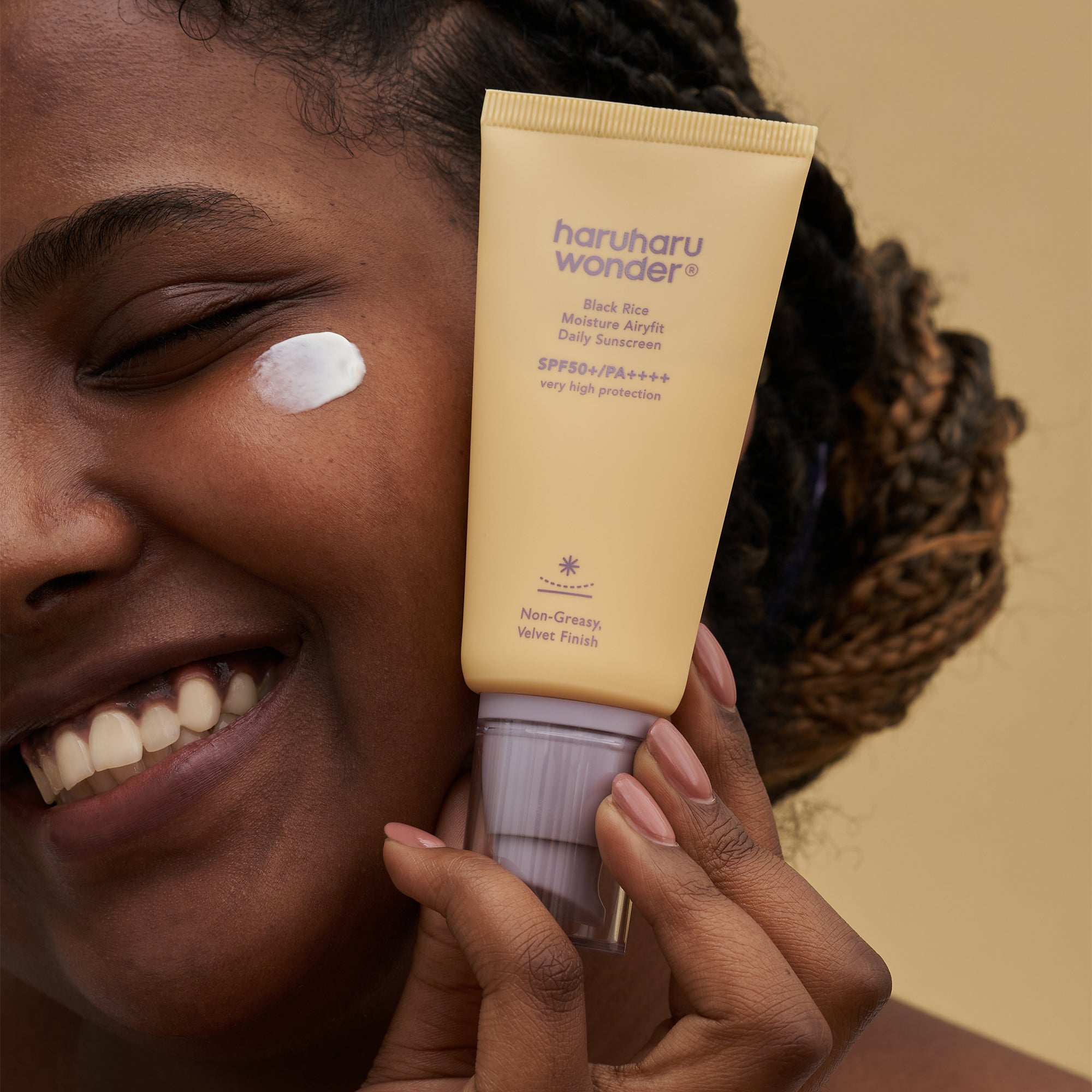 [haruharuwonder] Black Rice Moisture Airyfit Daily Sunscreen Unscented SPF50+ 50ml