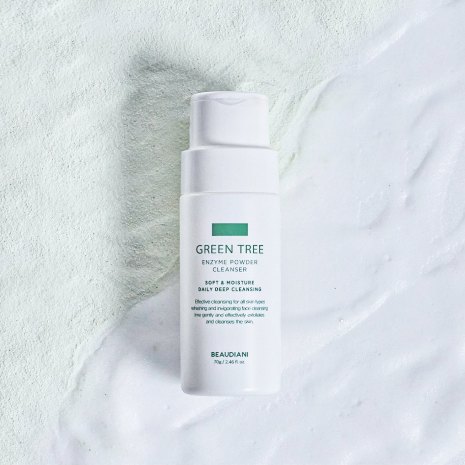 [Beaudiani] Green Tree Enzyme Powder Cleanser 70g