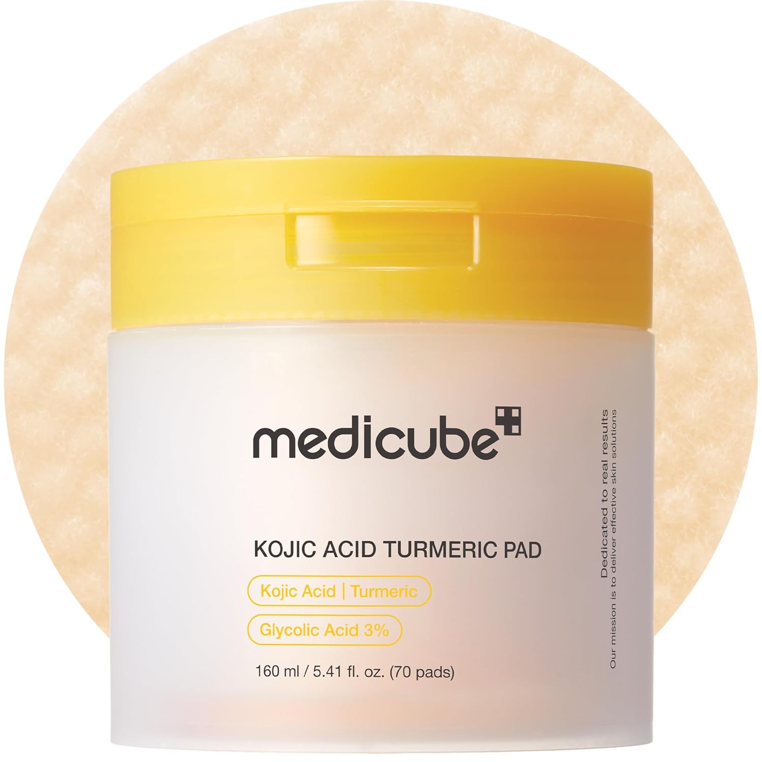 [Medicube] Discos Tónicos de Cúrcuma y Ácido Kójico 70 unidades