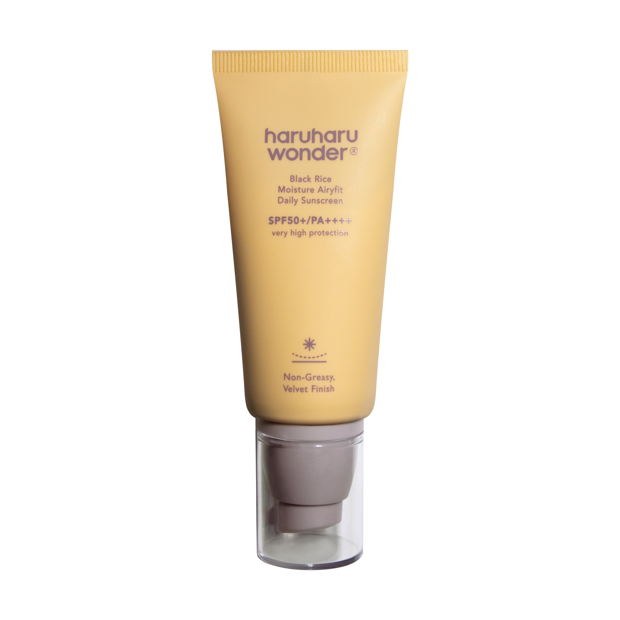 [haruharuwonder] Black Rice Moisture Airyfit Daily Sunscreen Unscented SPF50+ 50ml