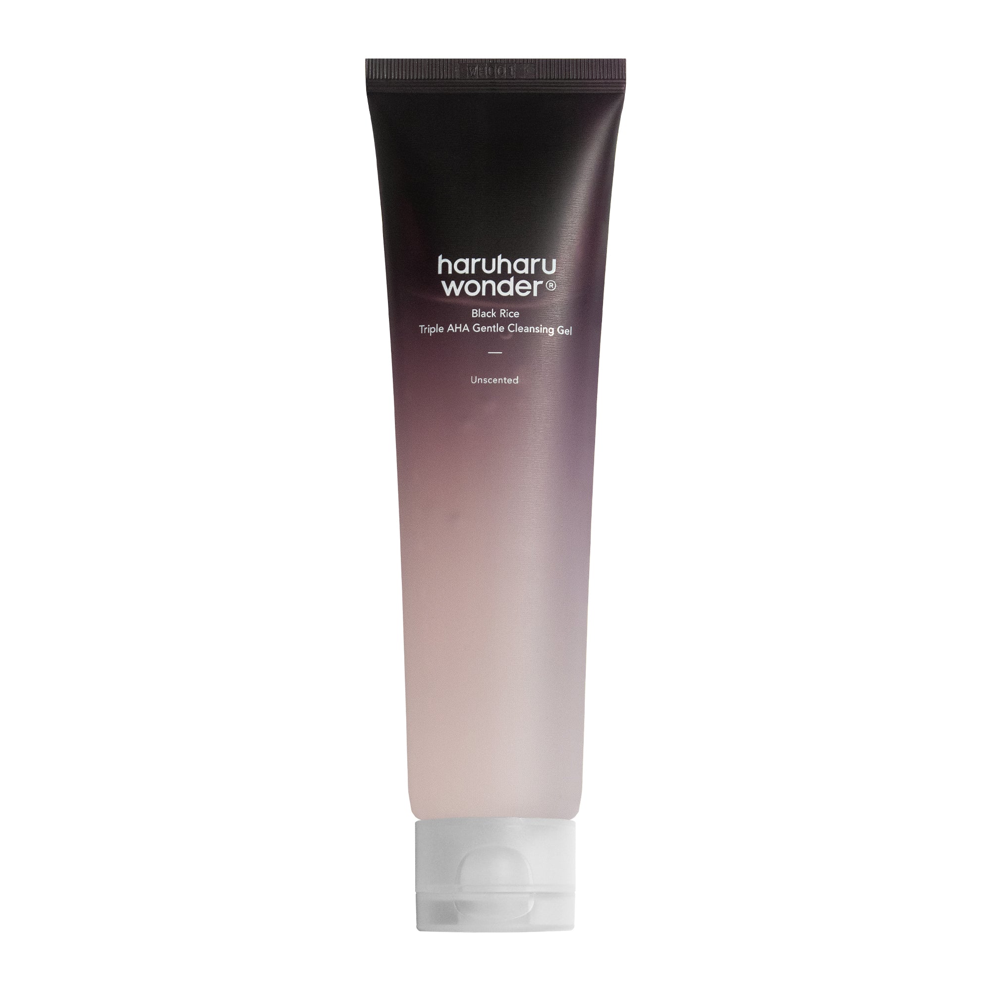 [haruharuwonder] Black Rice Triple AHA Gentle Cleansing Gel Unscented 100ml